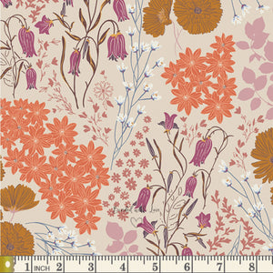 Bluebells and Buttercups Dusk FUSDK2702 | Bonnie Christine | Dusk Fusion by Art Gallery Fabrics | Continuous Yardage | Fat Quarter