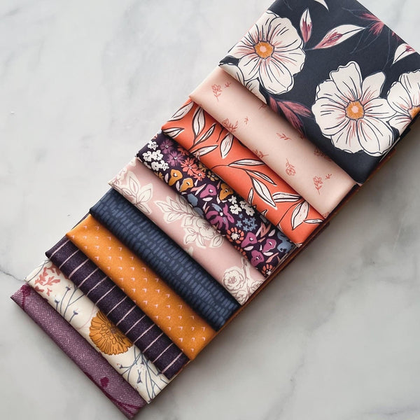Dusk Fusion Fusion Bundle | 10 Print Bundle | Art Gallery Fabrics Quilting Bundle | Fat Quarter Bundle | Half Yard Bundle