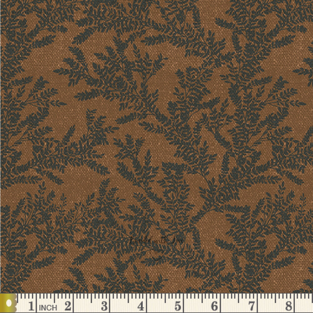 Foraged Foliage Rust BTA11452 | Botanist by Katarina Roccella | Art Gallery Fabrics | Continuous Yardage | Fat Quarter