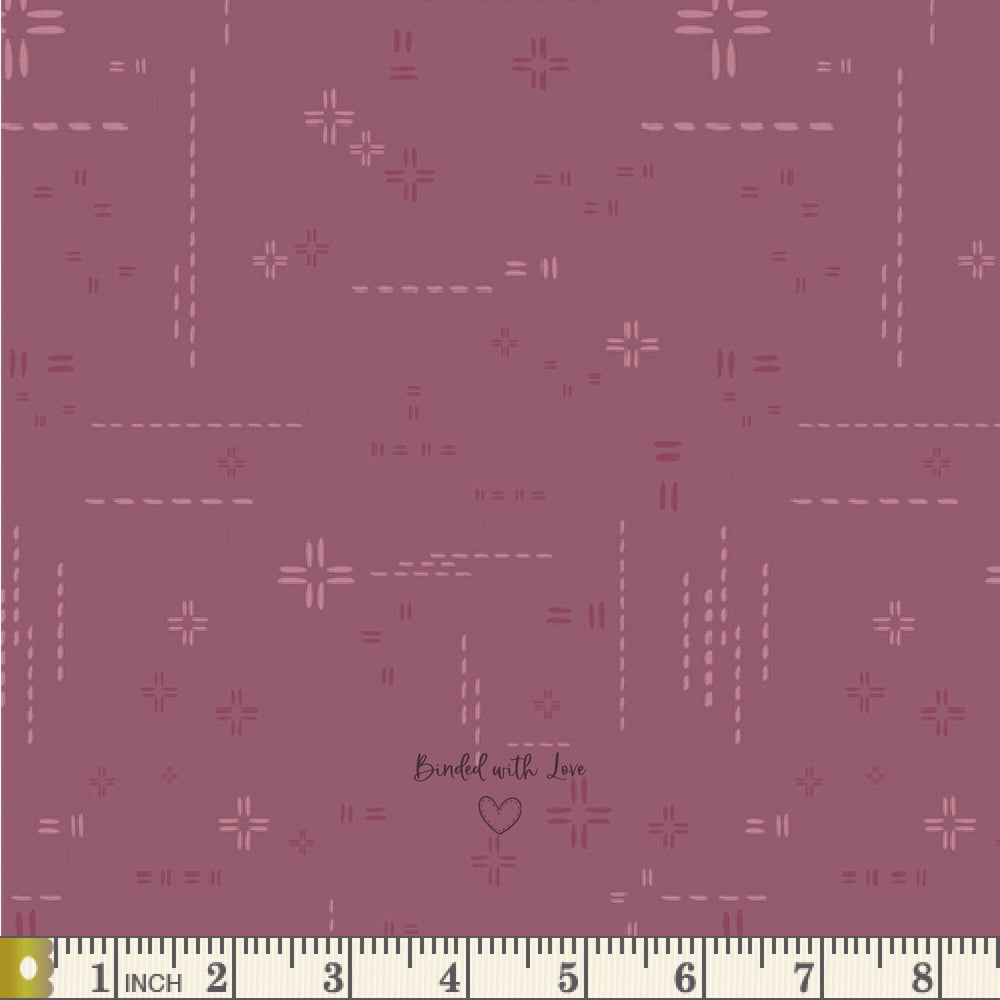 Raisin DSE737 | Decostitch Elements by Art Gallery Fabrics | Continuous Yardage | Fat Quarter