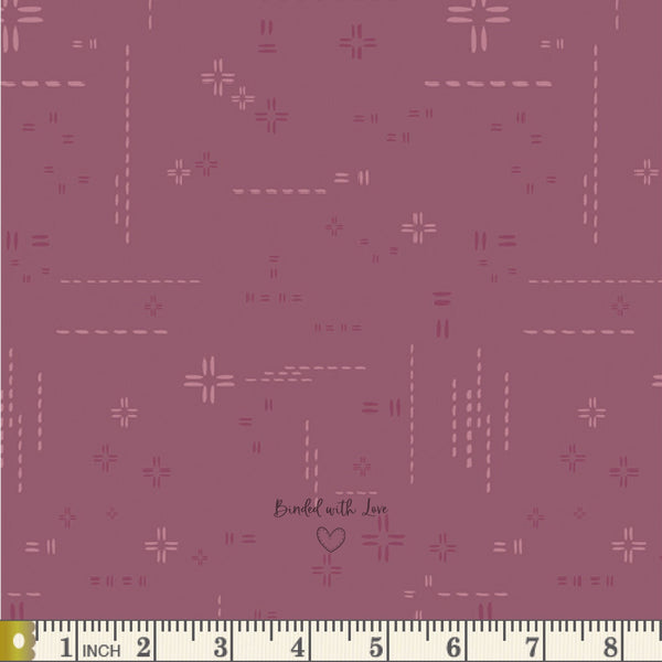Raisin DSE737 | Decostitch Elements by Art Gallery Fabrics | Continuous Yardage | Fat Quarter