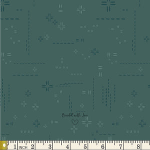 Winter Spruce DSE731 | Decostitch Elements by Art Gallery Fabrics | Continuous Yardage | Fat Quarter