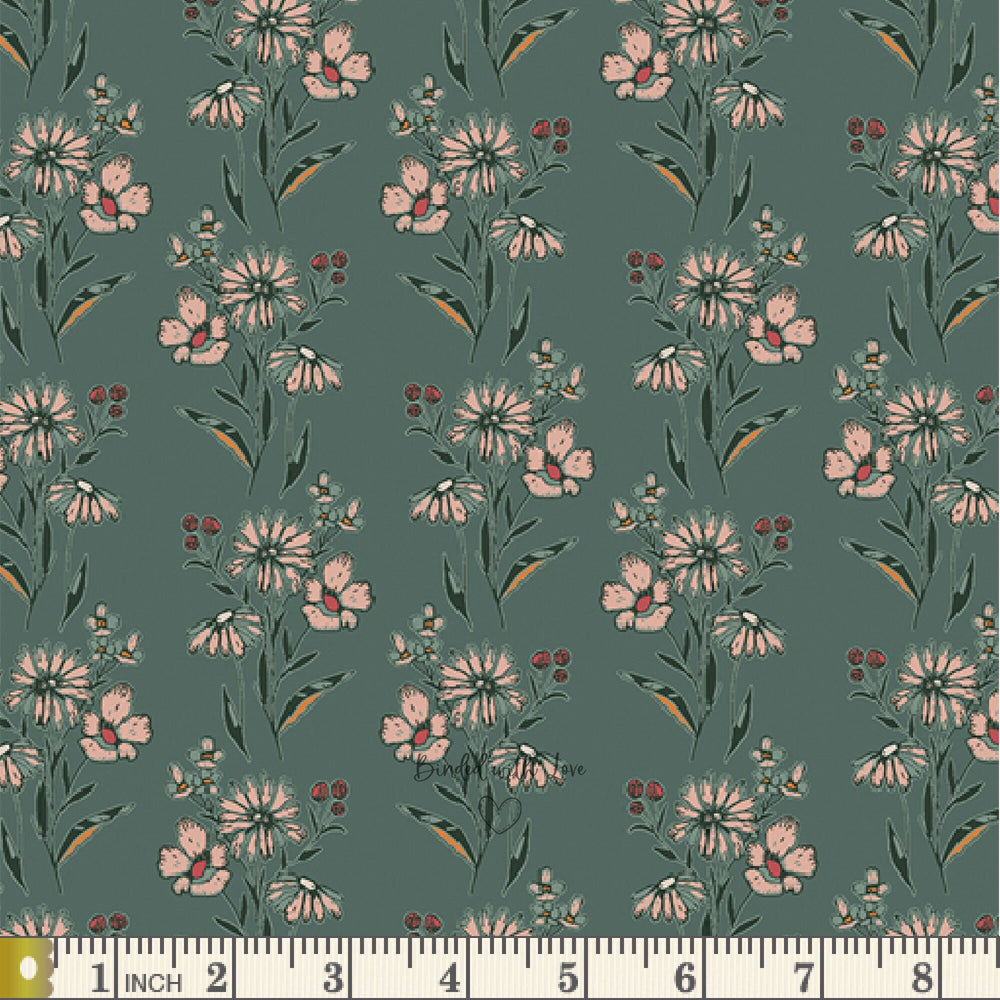 Pale Inflorescence WKP79506 | Woodland Keeper by Maureen Cracknell | Art Gallery Fabrics | Continuous Yardage | Fat Quarter