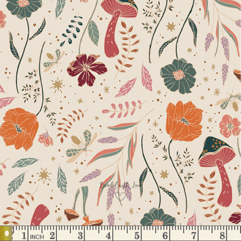 Wildwood Daybreak WKP79510 | Woodland Keeper by Maureen Cracknell | Art Gallery Fabrics | Continuous Yardage | Fat Quarter