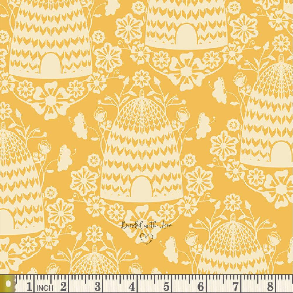 Honey House Honey FUSHO2600 | Bonnie Christine | Honey Fusion by Art Gallery Fabrics | Continuous Yardage | Fat Quarter