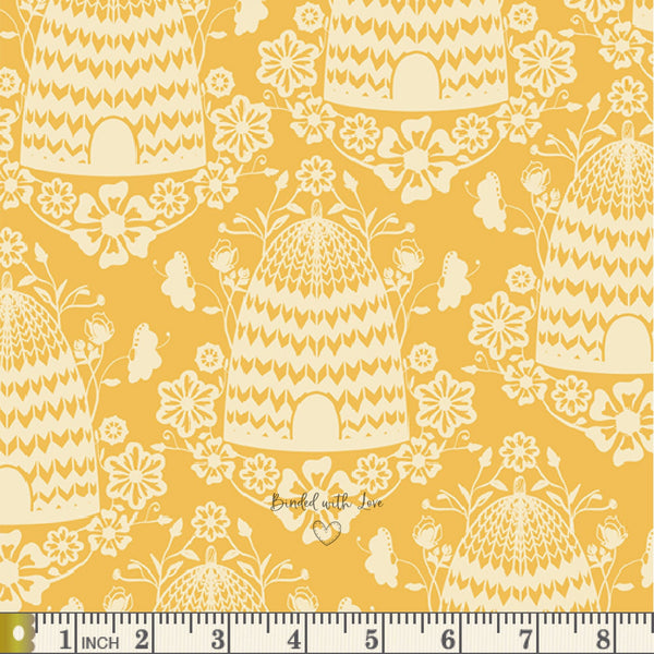 Honey House Honey FUSHO2600 | Bonnie Christine | Honey Fusion by Art Gallery Fabrics | Continuous Yardage | Fat Quarter