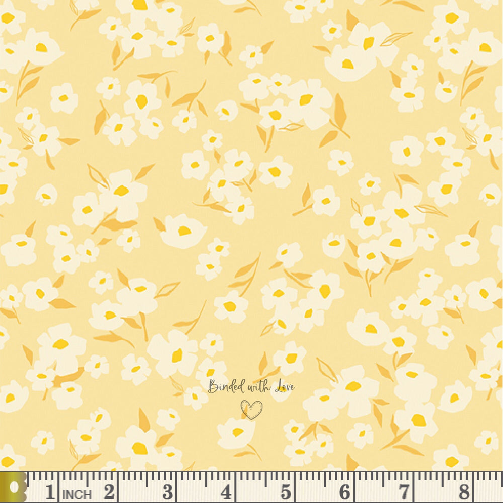 Spring Daisies Honey FUSHO2606 | AGF Studio | Honey Fusion by Art Gallery Fabrics | Continuous Yardage | Fat Quarter