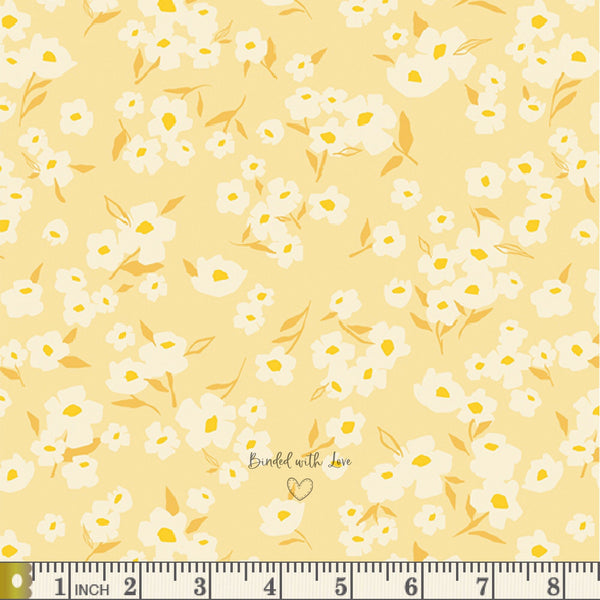 Spring Daisies Honey FUSHO2606 | AGF Studio | Honey Fusion by Art Gallery Fabrics | Continuous Yardage | Fat Quarter