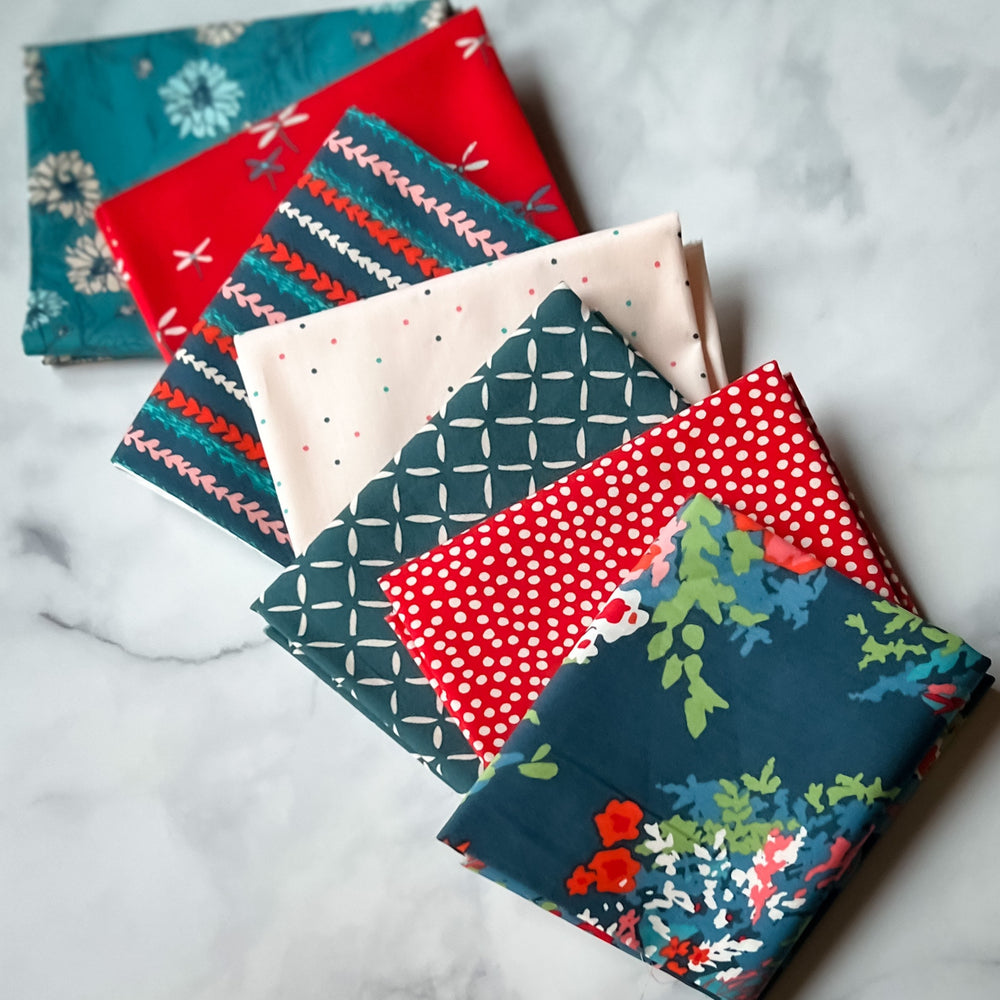 Everlasting by Sharon Holland Fat Quarter Bundle | 7 Print Fat Quarters | Art Gallery Fabrics