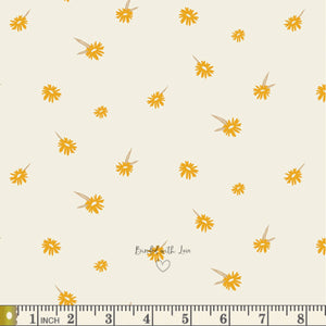 Dancing Daisies Honey FUSHO2601 | AGF Studio | Honey Fusion by Art Gallery Fabrics | Continuous Yardage | Fat Quarter