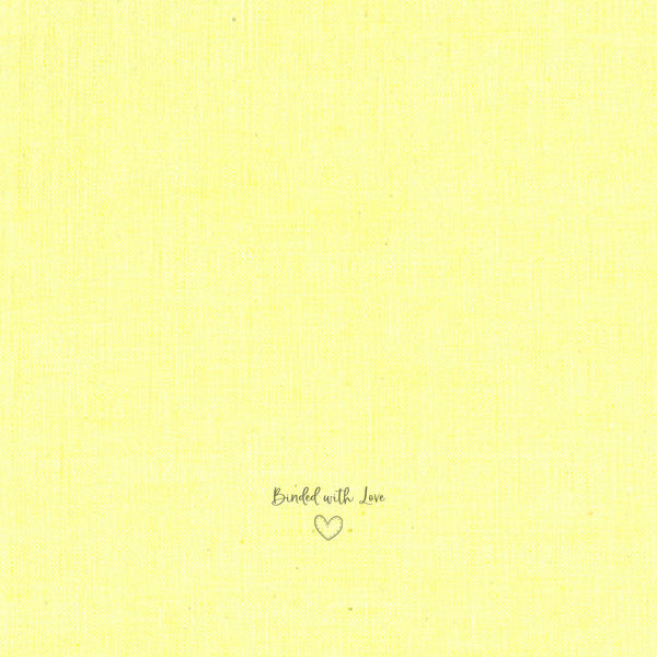 Peppered Cotton Lemon Ice 24 | Peppered Cotton by Pepper Cory | Studio E Fabrics | SHOT COTTON | Continuous Yardage | End of Bolt | Destash
