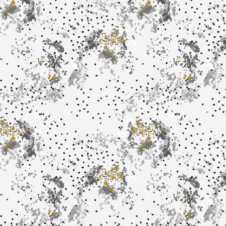 Windblown Black Metallic HJ303-BK4M | Nightfall Collaborative by Cotton + Steel | Yardage | Fat Quarter