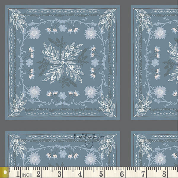 Seaside Tiles Navy MDS53903 | Mindscape by Katarina Roccella | Art Gallery Fabrics | Yardage | End of Bolt | Destash