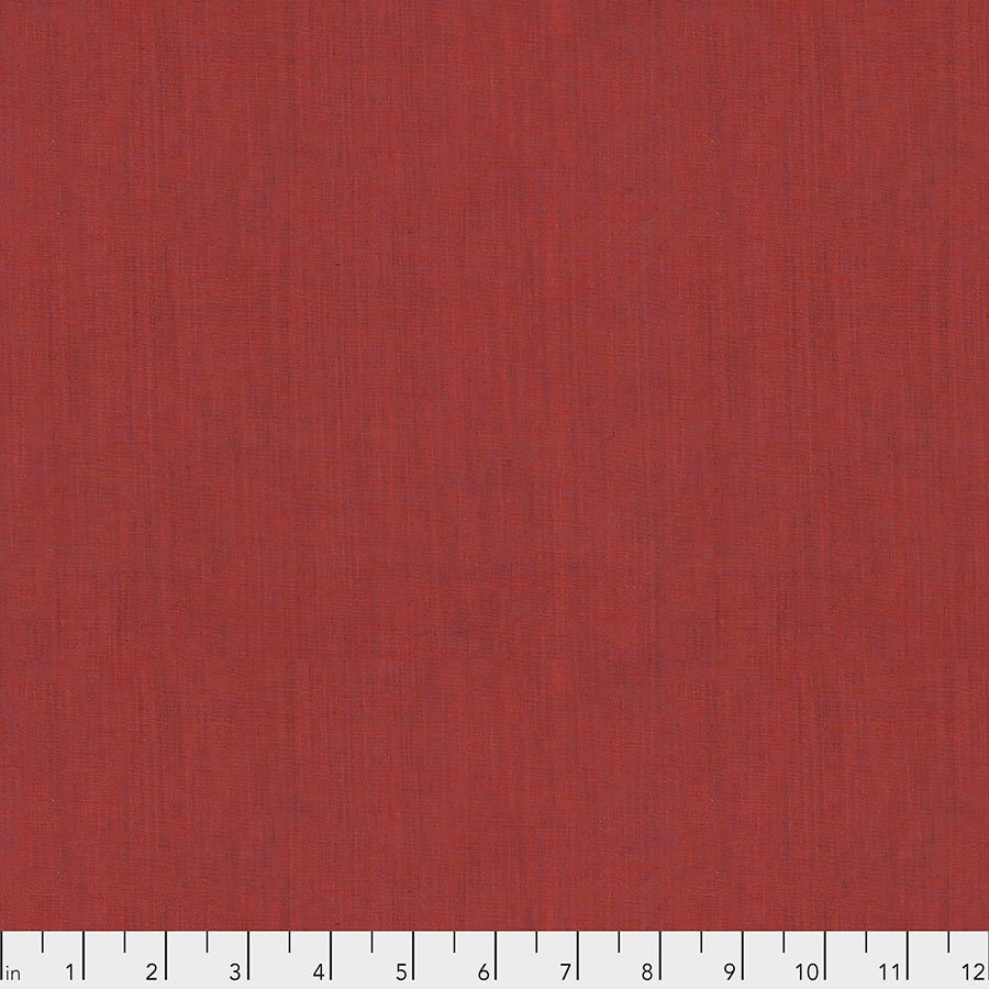 Blood Orange SCGP110 | Shot Cotton by Kaffe Fassett | Free Spirit Fabrics | SHOT COTTON | Continuous Yardage | Fat Quarter