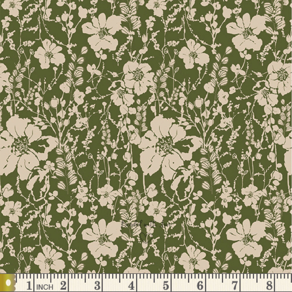 Lasting Nature Sprout HYN49605 | HyperNature by Pat Bravo | Art Gallery Fabrics | Quilting Fabric | Continuous Yardage | Fat Quarter