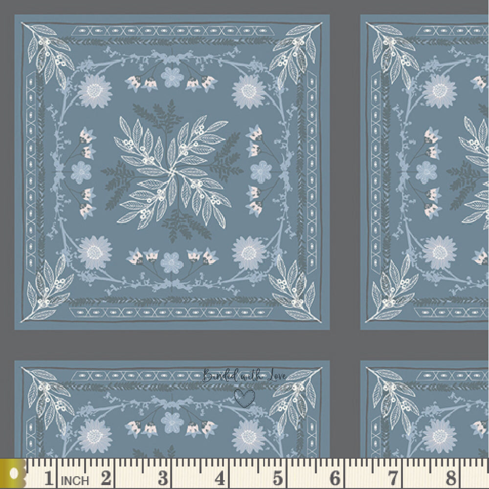 Seaside Tiles Navy MDS53903 | Mindscape by Katarina Roccella | Art Gallery Fabrics | Yardage | End of Bolt | Destash