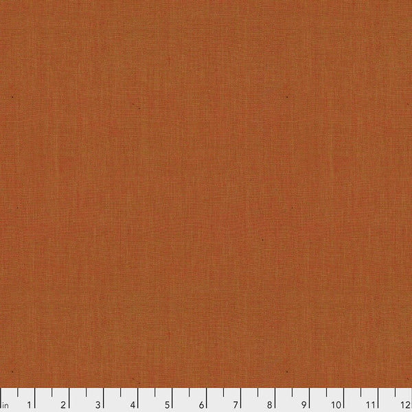 Paprika SCGP101 | Shot Cotton by Kaffe Fassett | Free Spirit Fabrics | SHOT COTTON | Continuous Yardage | Fat Quarter