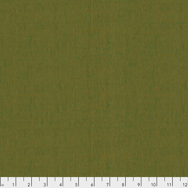 Khaki SCGP107 | Shot Cotton by Kaffe Fassett | Free Spirit Fabrics | SHOT COTTON | Continuous Yardage | Fat Quarter