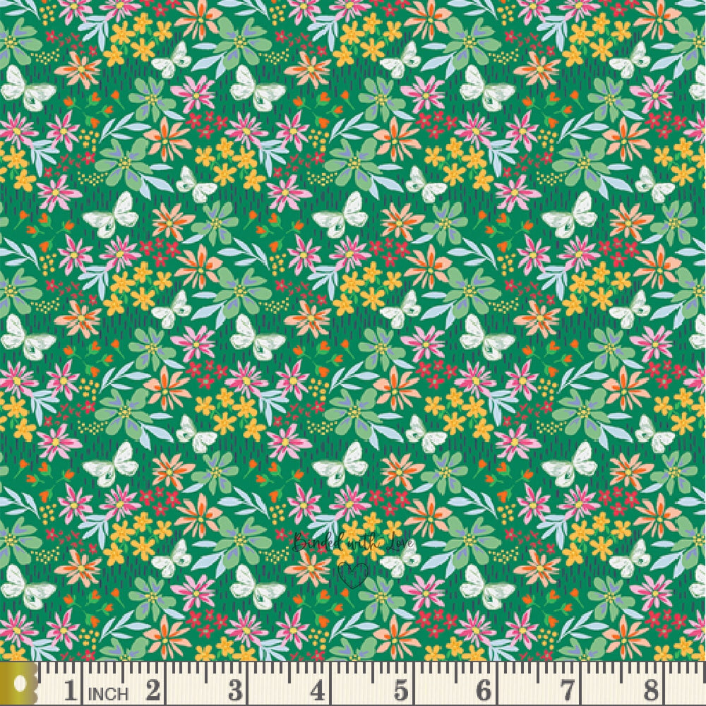 Flying Wild Field DSY24402 | Daisy by Maureen Cracknell | Art Gallery Fabrics | Quilting Fabric | Continuous Yardage | Fat Quarter