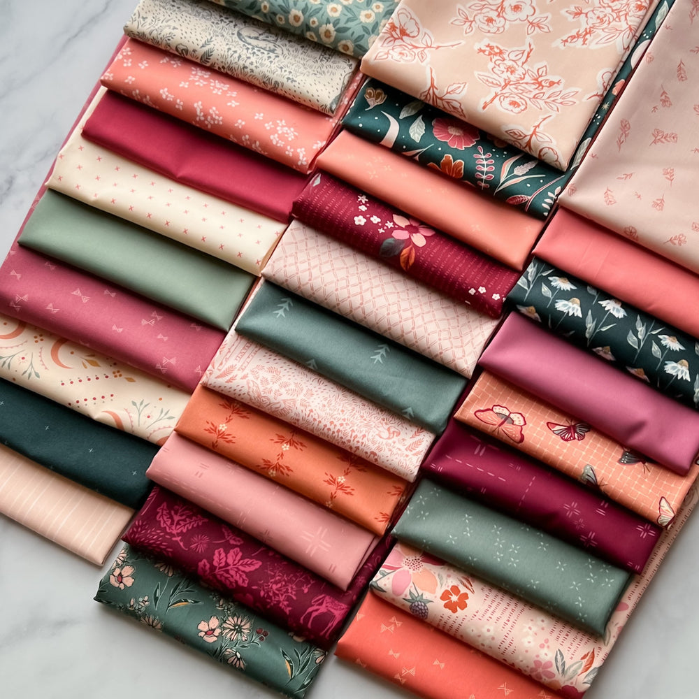 Curated Fat Quarter Bundle | 30 Fat Quarters | Hand Selected Art Gallery Fabrics Quilting Bundle