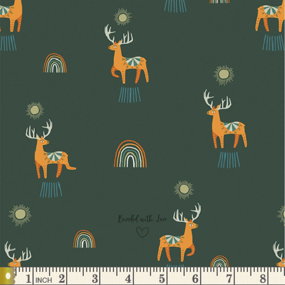 Oh Deer TMB58207 | Timberline by Jessica Swift | Art Gallery Fabrics | Quilting Fabric | Continuous Yardage | Fat Quarter