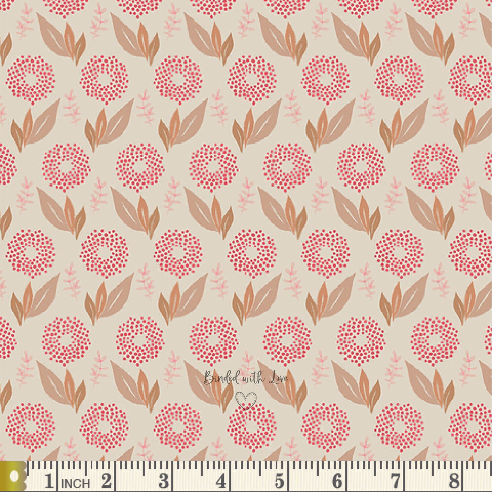 Clayflower Sweet HAV26404 | Haven by Amy Sinibaldi | Art Gallery Fabrics | Continuous Yardage | Fat Quarter | End of Bolt | Destash