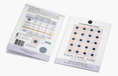 Champagne Quilt by Then Came June | Paper Pattern | Modern Quilt Pattern | Intermediate Skill Level