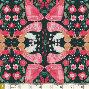 Singing Carols WNT12252 | Wintertale by Katarina Roccella | Art Gallery Fabrics | Continuous Yardage | End of Bolt | Destash