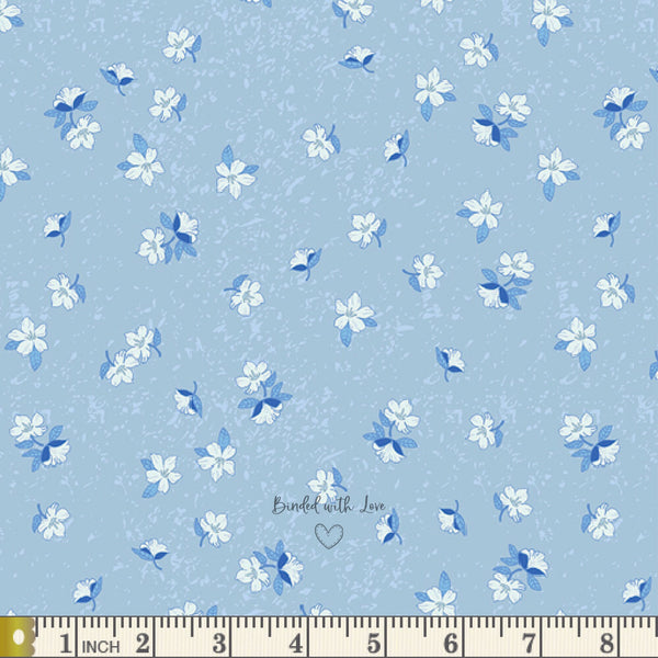 Floating Daydream TBL89508 | True Blue by Maureen Cracknell | Art Gallery Fabrics | Quilting Fabric | Continuous Yardage | Fat Quarter