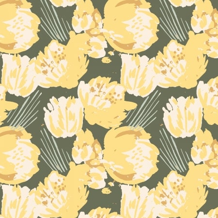 Cactus Flower Prickly Pear LI200-PP2 | Arroyo Sol by Lissie Teehee | Cotton + Steel | Quilting Cotton | Continuous Yardage | Fat Quarter