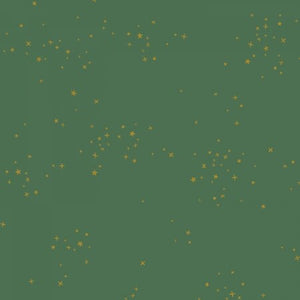 Freckles Weekend Getaway Metallic CS100-WE24M | Cotton + Steel Basics | Continuous Yardage | Fat Quarter | Quilting Cotton