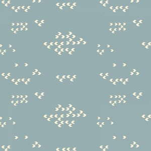 Reflection Sky AC404-SK2 | Scout Lake by Ash Cascade | Cotton + Steel | Continuous Yardage | Fat Quarter | Quilting Fabric
