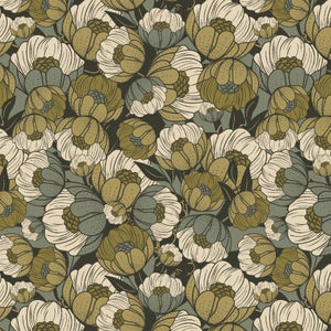Wild Flora Verde AC401-VE3 | Scout Lake by Ash Cascade | Cotton + Steel | Continuous Yardage | Fat Quarter | Quilting Fabric