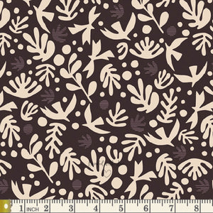 Boho Birds Truffle DUV60305 | Duval by Suzy Quilts | Art Gallery Fabrics | Continuous Yardage | Fat Quarters | Quilting Fabric