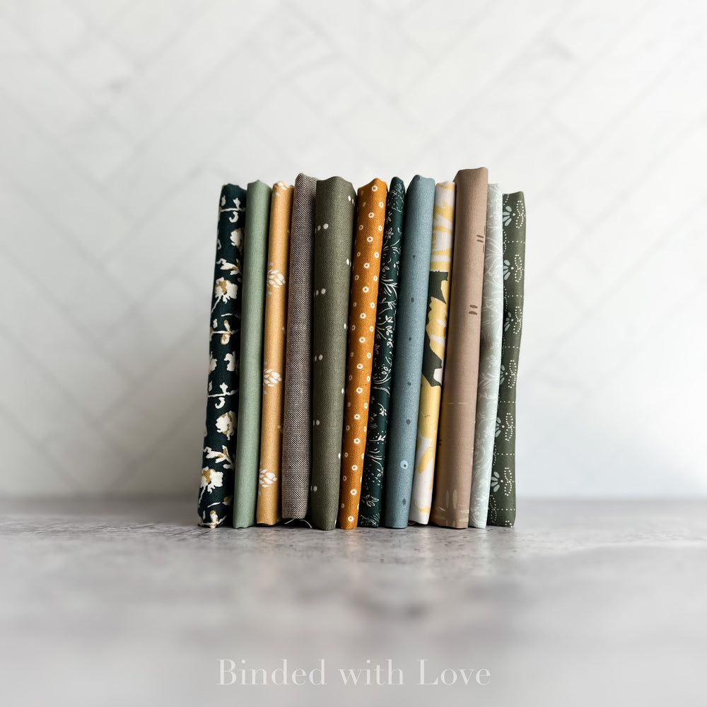 Curated Fat Quarter Bundle | 12 Fat Quarters | Hand Selected Quilting Bundle | Quilting Fabric