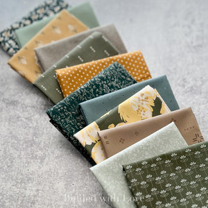 Curated Fat Quarter Bundle | 12 Fat Quarters | Hand Selected Quilting Bundle | Quilting Fabric