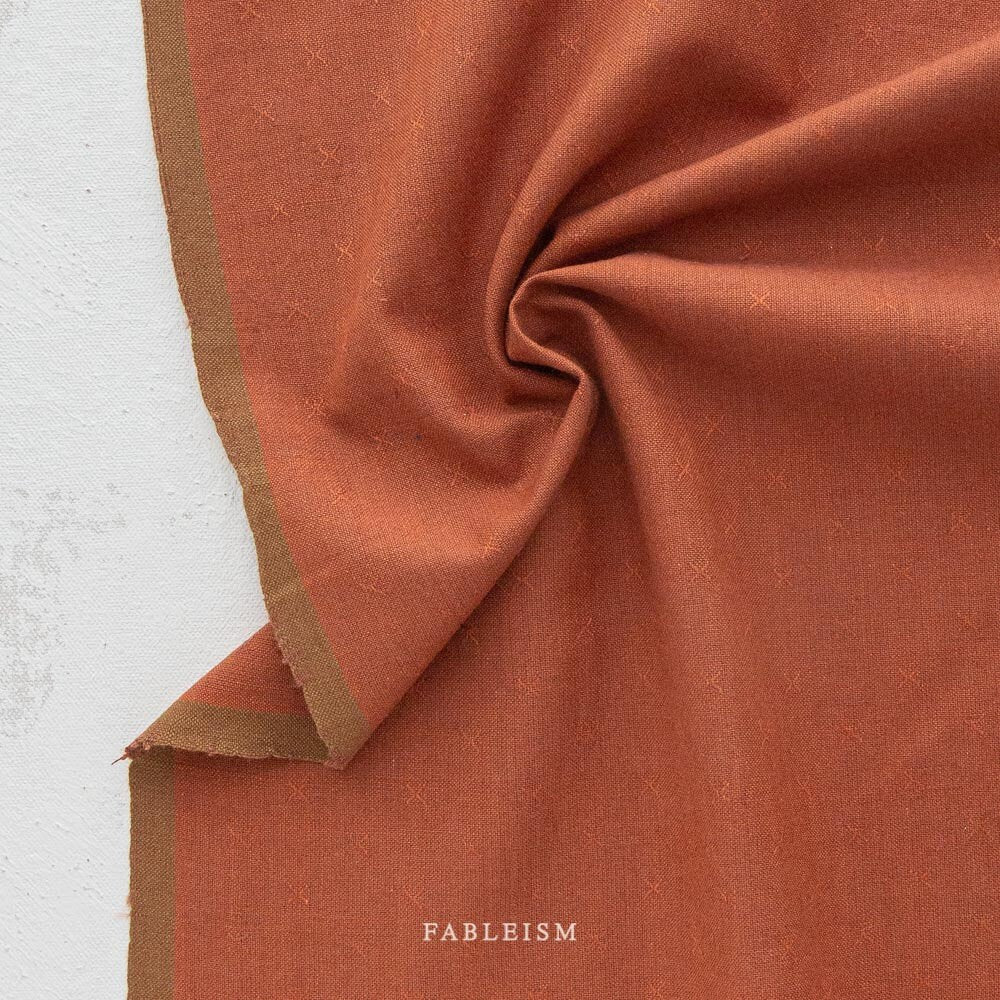 Autumnal FSW-10-AUTUMNAL | Sprout Woven by Fableism Supply Co. | Continuous Yardage | Fat Quarter | Cotton Yarn Dyed Wovens