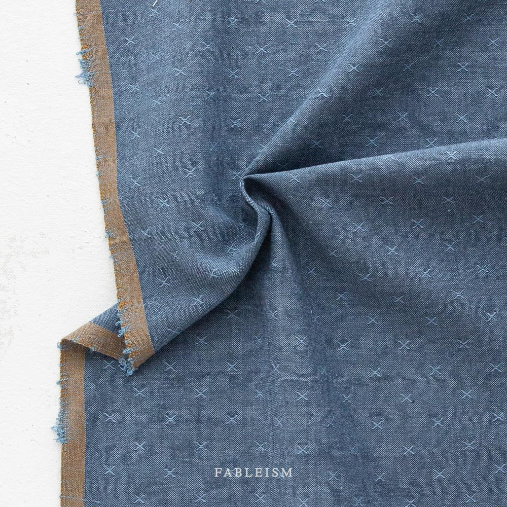 Stellar FSW-24-STELLAR | Sprout Woven by Fableism Supply Co. | Continuous Yardage | Fat Quarter | Cotton Yarn Dyed Wovens