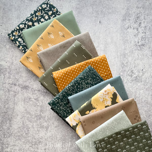 Curated Fat Quarter Bundle | 12 Fat Quarters | Hand Selected Quilting Bundle | Quilting Fabric
