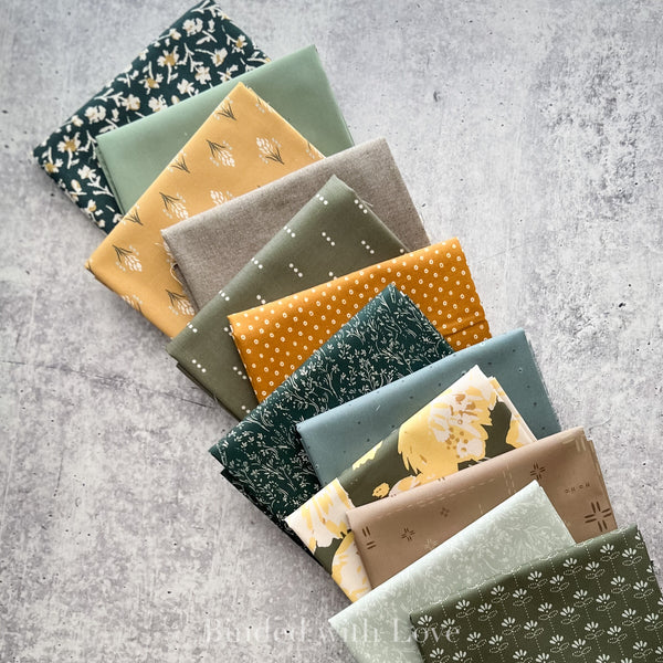 Curated Fat Quarter Bundle | 12 Fat Quarters | Hand Selected Quilting Bundle | Quilting Fabric