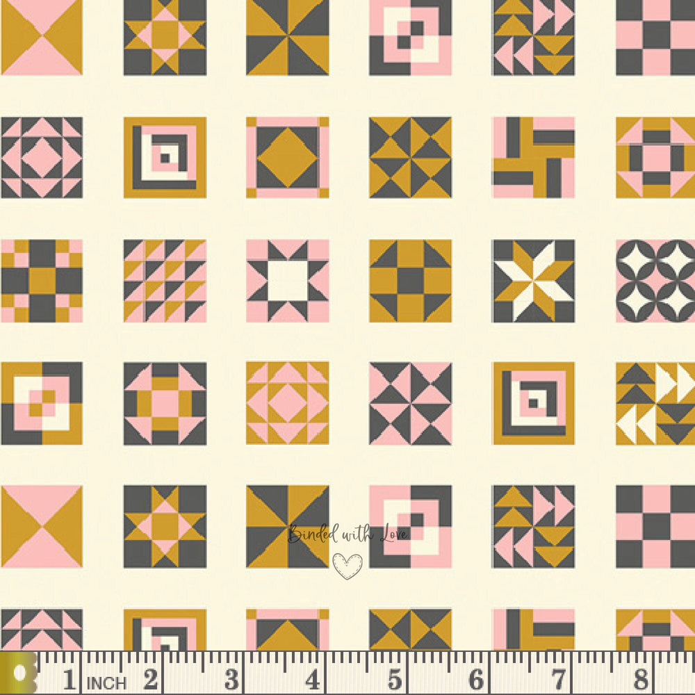 Piece by Piece SEW24914 | #Sew Obsessed by AGF Studio | Art Gallery Fabrics | Quilting Fabric | Continuous Yardage | Fat Quarter