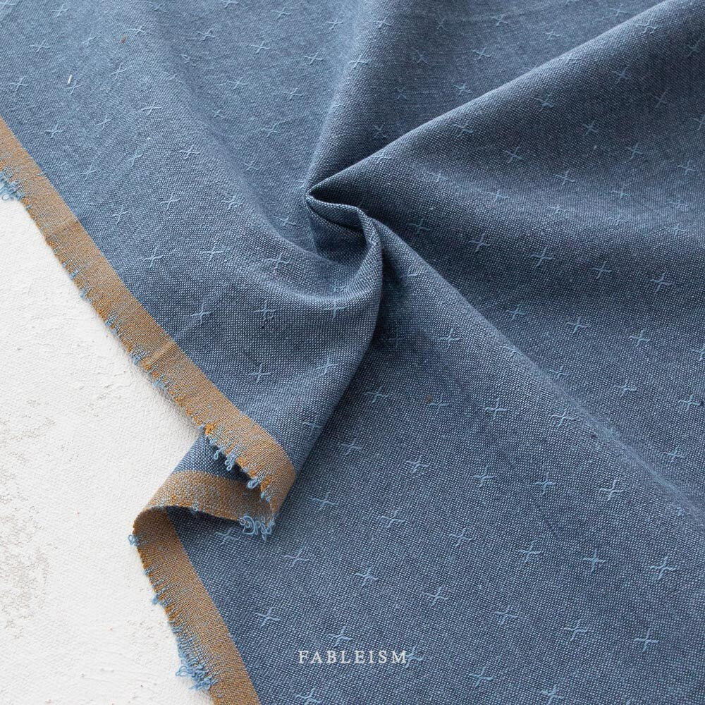 Stellar FSW-24-STELLAR | Sprout Woven by Fableism Supply Co. | Continuous Yardage | Fat Quarter | Cotton Yarn Dyed Wovens