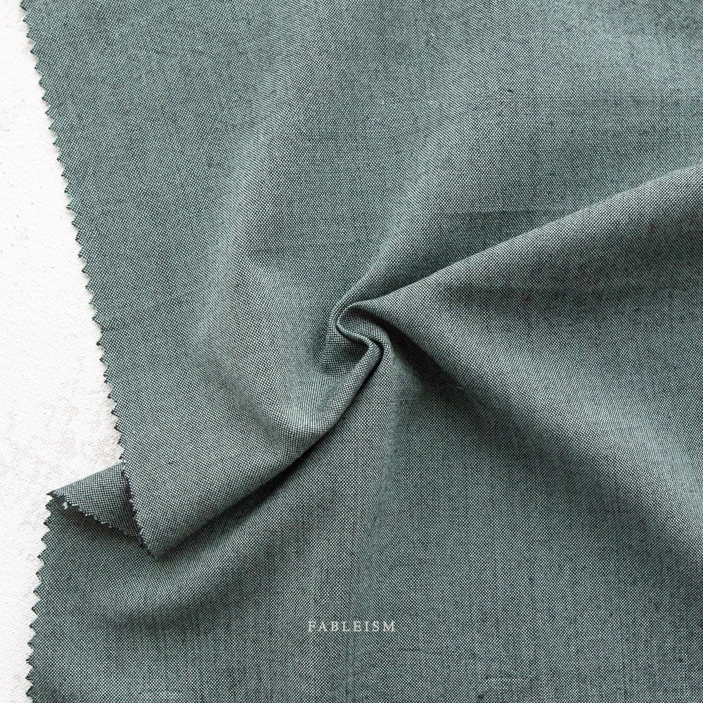 Flora ECW-NOC-16-FLORA | Everyday Chambray Nocturne by Fableism Supply Co. | Continuous Yardage | Fat Quarter