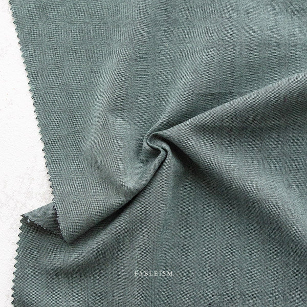 Flora ECW-NOC-16-FLORA | Everyday Chambray Nocturne by Fableism Supply Co. | Continuous Yardage | Fat Quarter