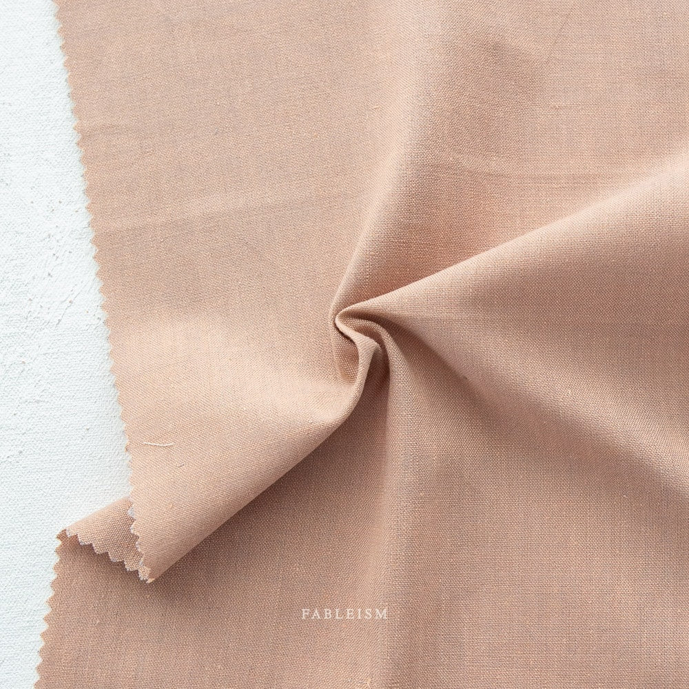 Halo ECW-NOC-01-HALO | Everyday Chambray Nocturne by Fableism Supply Co. | Continuous Yardage | Fat Quarter | Cotton Yarn Dyed Wovens
