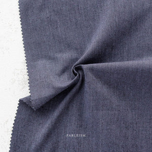 Galaxy ECW-NOC-11-GALAXY | Everyday Chambray Nocturne by Fableism Supply Co. | Continuous Yardage | Fat Quarter | Cotton Yarn Dyed Wovens
