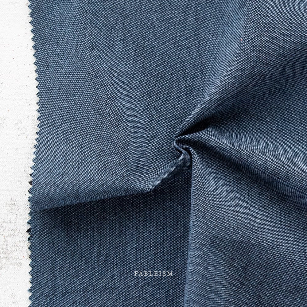 Stardust ECW-NOC-13-STARDUST | Everyday Chambray Nocturne by Fableism Supply Co. | Continuous Yardage | Fat Quarter