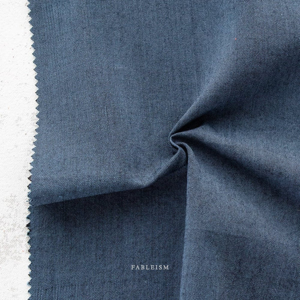 Stardust ECW-NOC-13-STARDUST | Everyday Chambray Nocturne by Fableism Supply Co. | Continuous Yardage | Fat Quarter