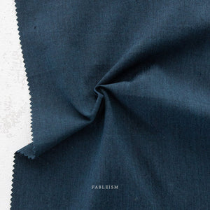 Cosmos ECW-NOC-14-Cosmos | Everyday Chambray Nocturne by Fableism Supply Co. | Continuous Yardage | Fat Quarter