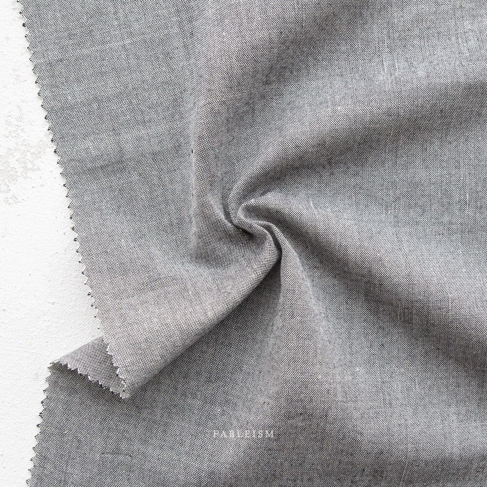 Quicksilver ECW-NOC-18-Quicksilver | Everyday Chambray Nocturne by Fableism Supply Co. | Continuous Yardage | Fat Quarter